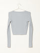 HARLOW HARLOW BIANCA RIB BUTTON UP - CLEARANCE - Boathouse