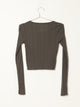 HARLOW HARLOW BIANCA RIB BUTTON UP - CLEARANCE - Boathouse