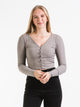 HARLOW HARLOW BIANCA RIB BUTTON UP - CLEARANCE - Boathouse