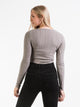 HARLOW HARLOW BIANCA RIB BUTTON UP - CLEARANCE - Boathouse