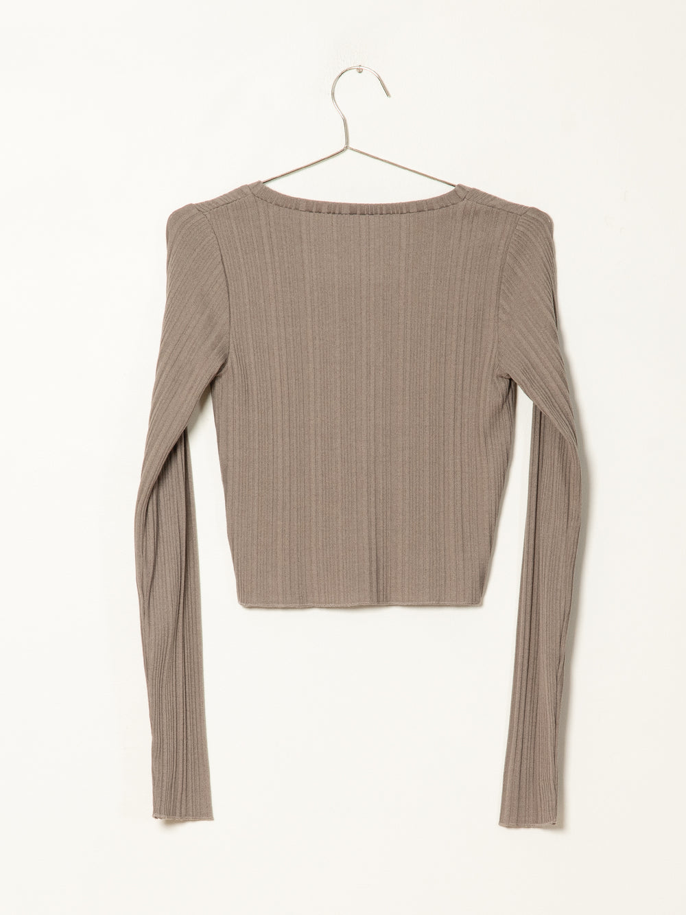 HARLOW BIANCA RIB BUTTON UP - CLEARANCE