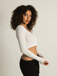 HARLOW HARLOW SQUARE NECK SEAMLESS LONG SLEEVE - CLEARANCE - Boathouse