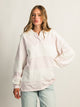 HARLOW HARLOW RORY RUGBY LONG SLEEVE - BABY PINK - Boathouse
