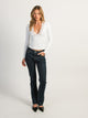 HARLOW HARLOW PARTY EVELYN LACE LONGSLEEVE - WHITE - Boathouse