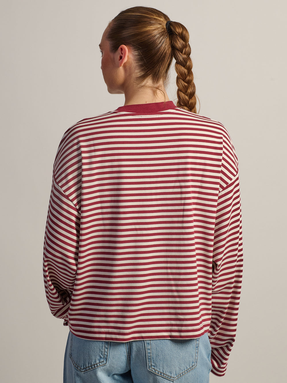 HARLOW LOLA LONG SLEEVE - BORDEAUX