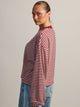 HARLOW HARLOW LOLA LONG SLEEVE - BURGUNDY - Boathouse