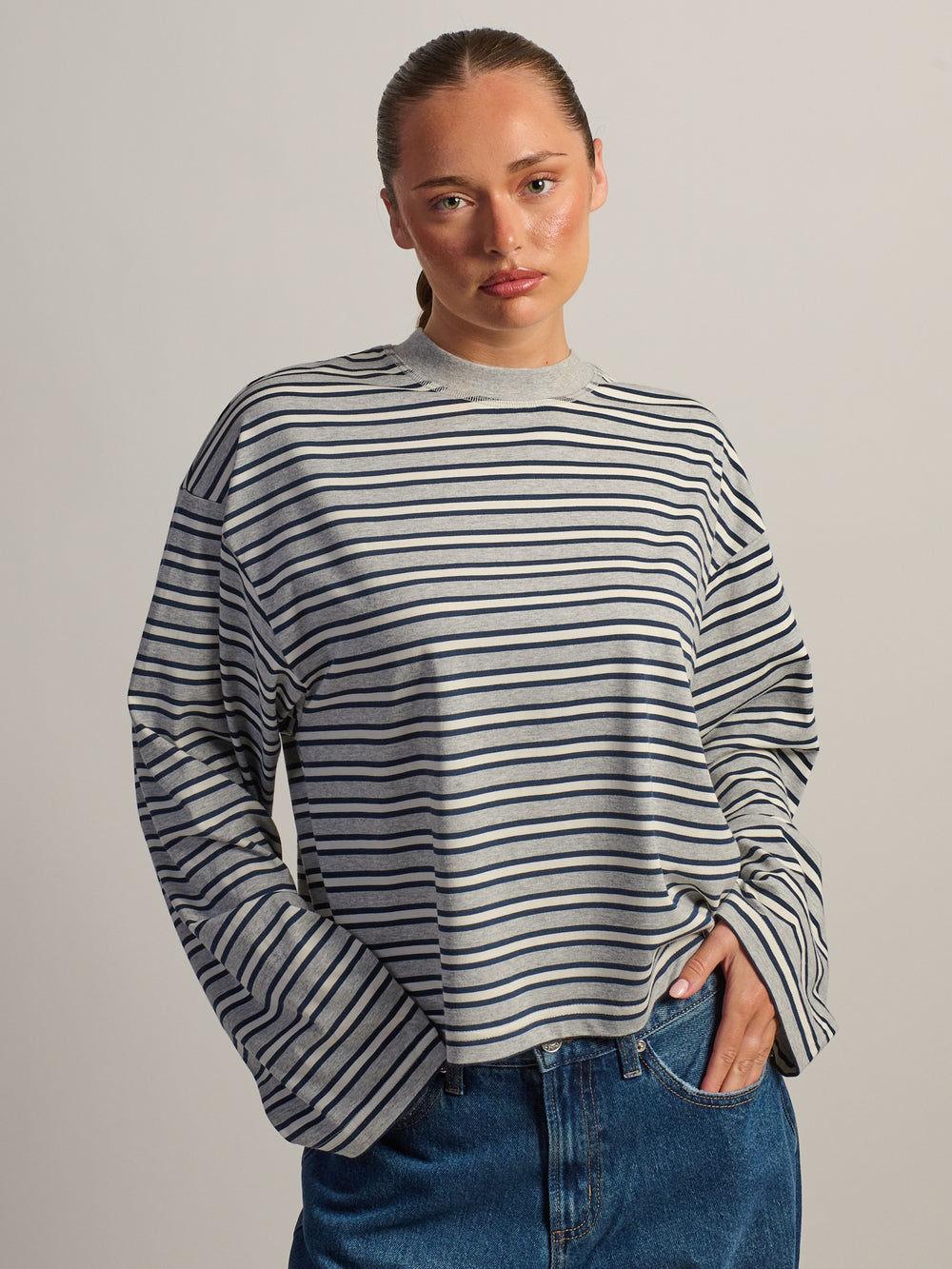 HARLOW LOLA LONG SLEEVE - MARINE