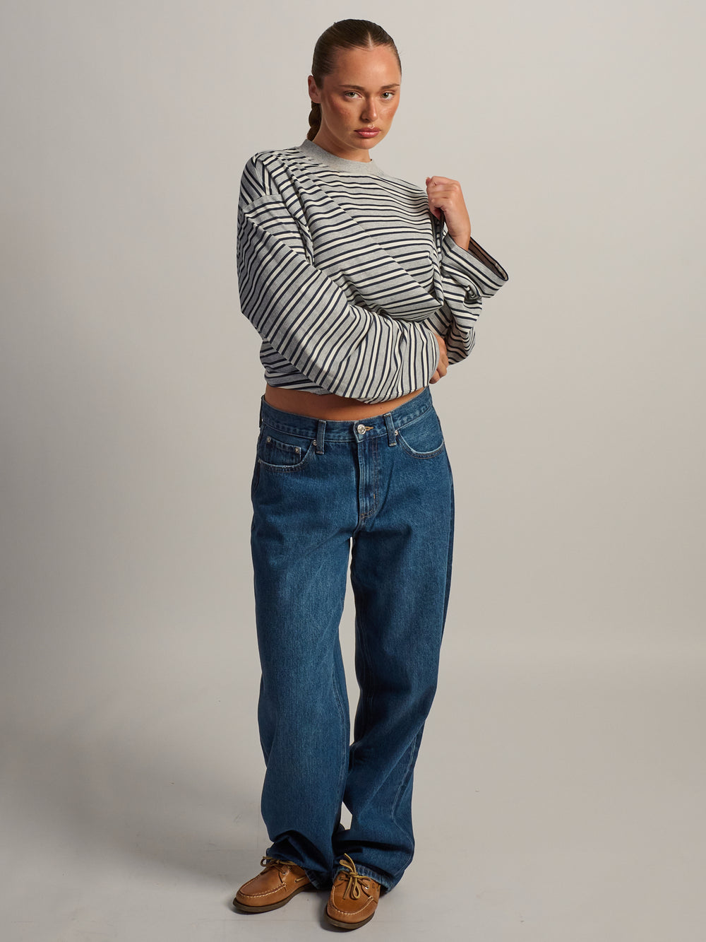 HARLOW LOLA LONG SLEEVE - MARINE