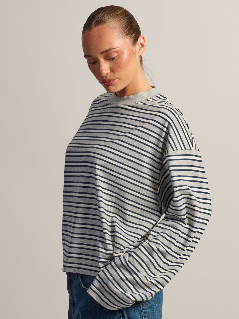 HARLOW LOLA LONG SLEEVE - MARINE