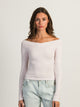 HARLOW HARLOW CHLOE LONGSLEEVE - BABY PINK - Boathouse