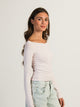 HARLOW HARLOW CHLOE LONGSLEEVE - BABY PINK - Boathouse
