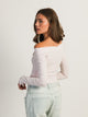 HARLOW HARLOW CHLOE LONGSLEEVE - BABY PINK - Boathouse