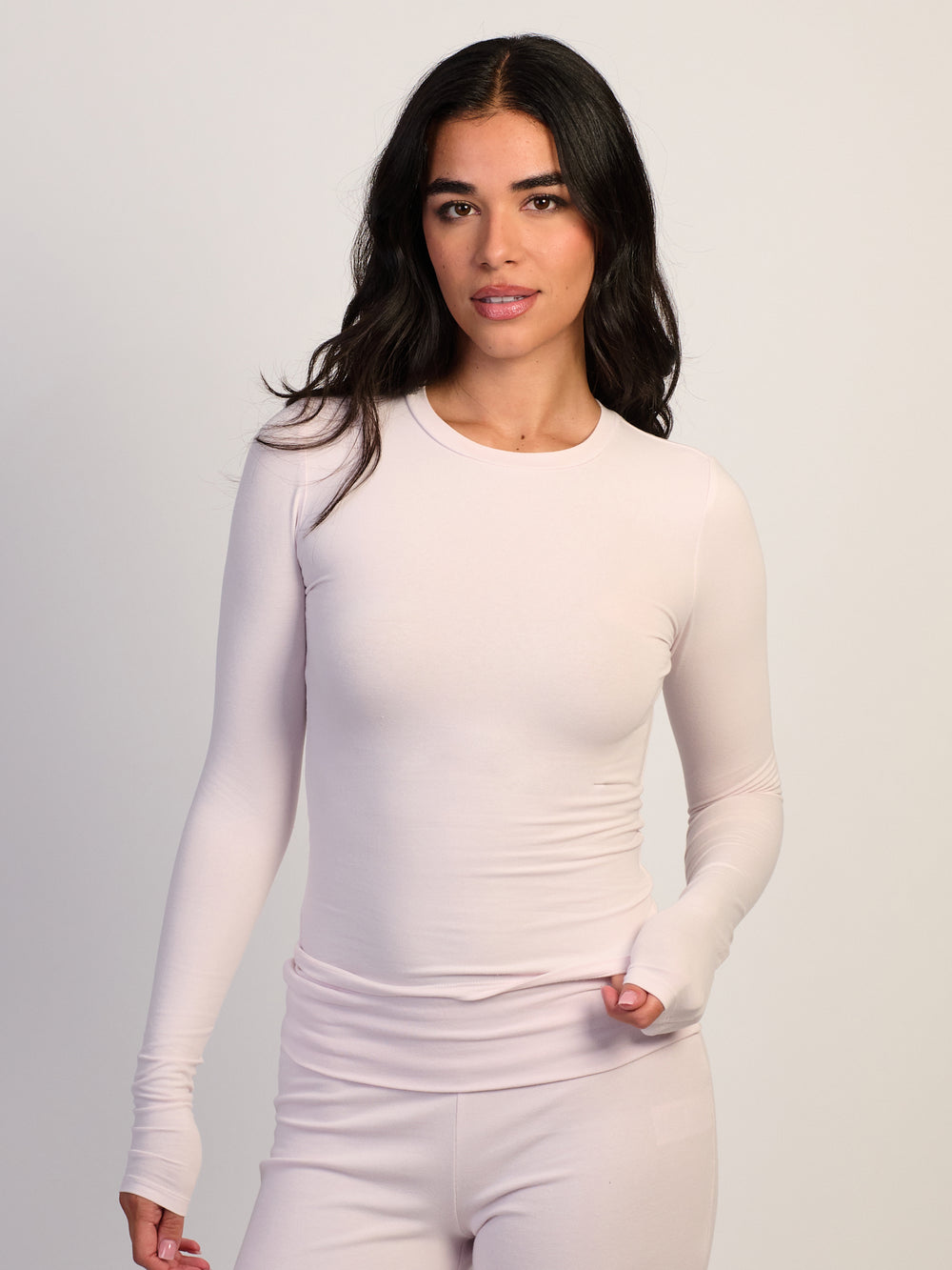 HARLOW HARLOW GIA LONGSLEEVE - BABY PINK - Boathouse