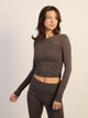 HARLOW HARLOW GIA LONGSLEEVE - CHARCOAL - Boathouse