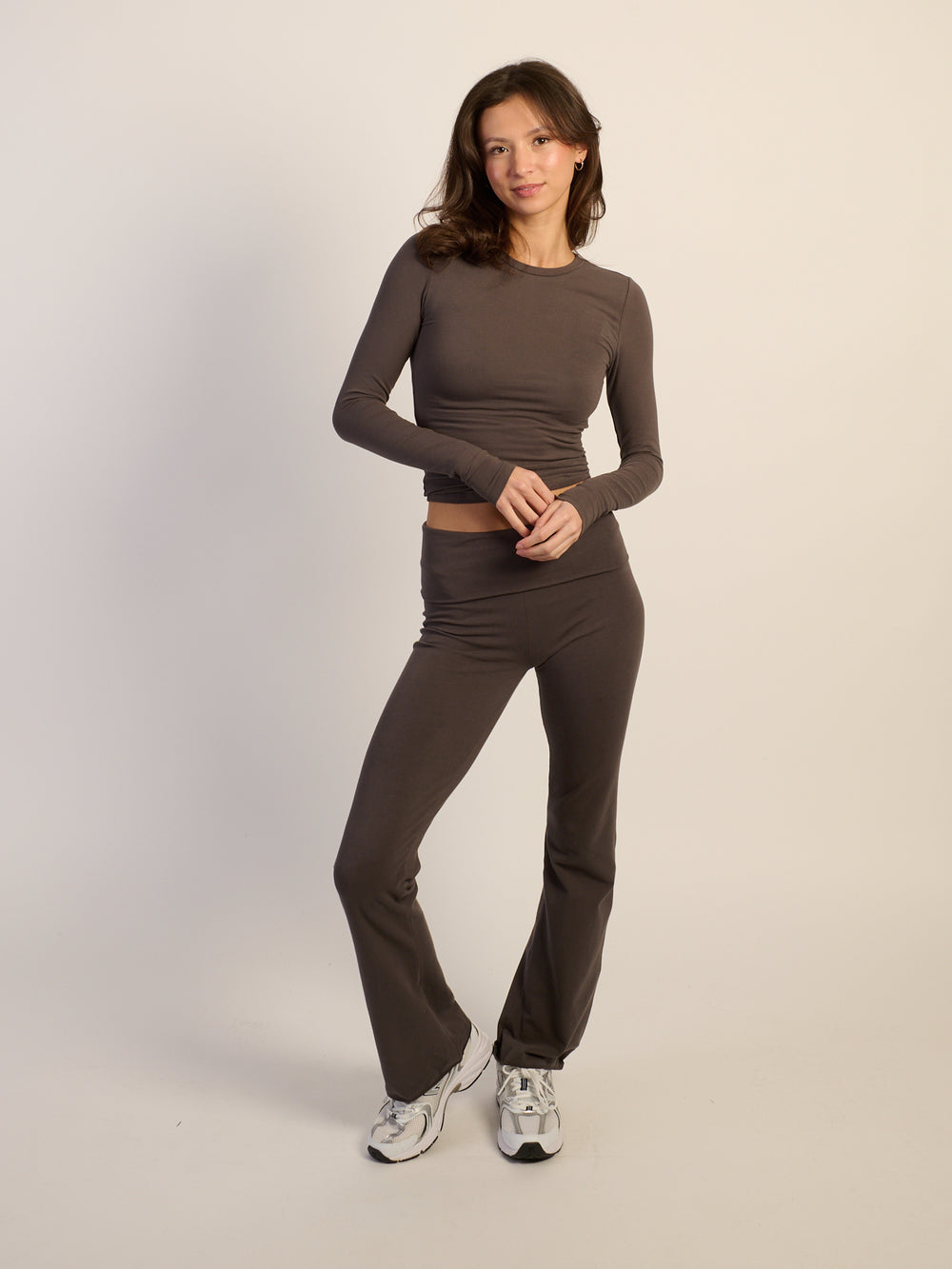 HARLOW GIA LONGSLEEVE - CHARCOAL