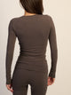 HARLOW HARLOW GIA LONGSLEEVE - CHARCOAL - Boathouse