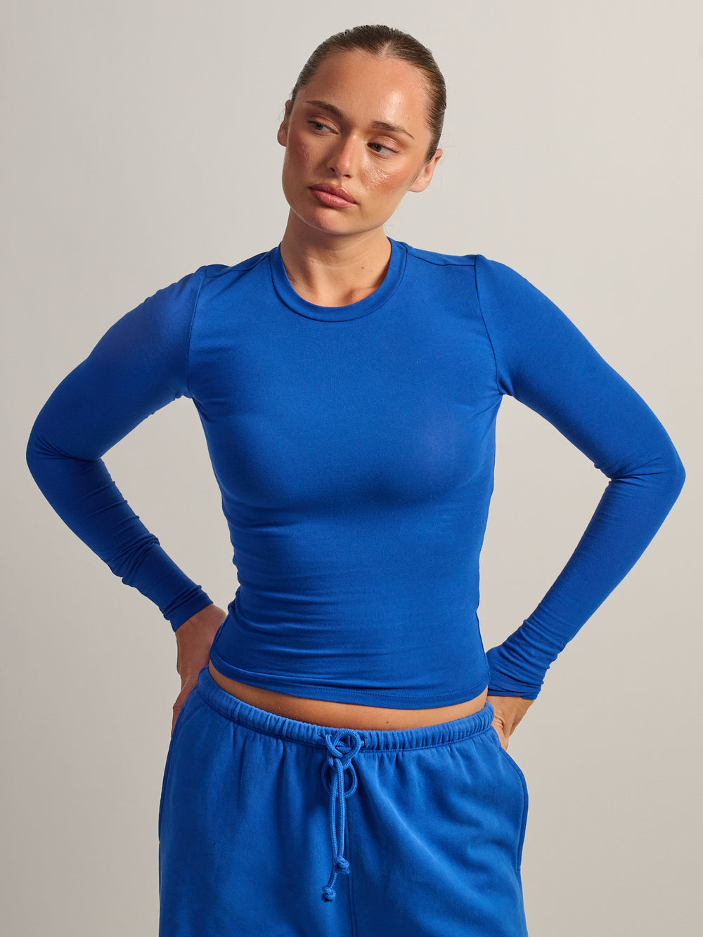 HARLOW GIA LONG SLEEVE - COBALT
