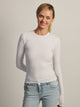 HARLOW HARLOW GIA LONGSLEEVE - WHITE - Boathouse