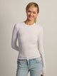 HARLOW HARLOW GIA LONGSLEEVE - WHITE - Boathouse