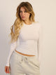 HARLOW HARLOW GIA LONGSLEEVE - WHITE - Boathouse