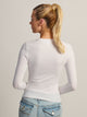 HARLOW HARLOW GIA LONGSLEEVE - WHITE - Boathouse