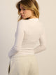HARLOW HARLOW GIA LONGSLEEVE - WHITE - Boathouse