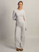 HARLOW HARLOW GIA LONGSLEEVE - MELANGE - Boathouse