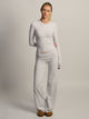 HARLOW HARLOW GIA LONGSLEEVE - MELANGE - Boathouse