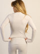 HARLOW HARLOW GIA LONGSLEEVE - MELANGE - Boathouse
