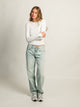 HARLOW HARLOW ESSENTIAL LONG SLEEVE CREWNECK - Boathouse