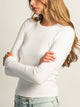 HARLOW HARLOW ESSENTIAL LONG SLEEVE CREWNECK - Boathouse