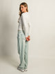 HARLOW HARLOW ESSENTIAL CREWNECK MELANGE LONGSLEEVE - CLOUD - Boathouse