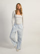 HARLOW HARLOW ESSENTIAL LONG SLEEVE SCOOPNECK - CLOUD - Boathouse