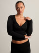 HARLOW HARLOW GIA HENLEY LONG SLEEVE - BLACK - Boathouse