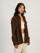 HARLOW HARLOW CHRISSY CORD SHIRT - COGNAC - CLEARANCE - Boathouse