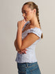 HARLOW HARLOW EMILY TOP - WHITE/BLUE - Boathouse