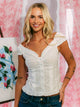 HARLOW HARLOW EMILY TOP - WHITE - Boathouse