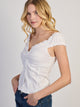HARLOW HARLOW EMILY TOP - WHITE - Boathouse
