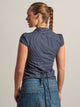 HARLOW HARLOW MARGO BUTTON UP - NAVY - Boathouse