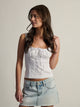 HARLOW HARLOW ELOISE TOP - WHITE - Boathouse