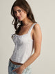 HARLOW HARLOW ELOISE TOP - WHITE - Boathouse