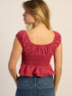 HARLOW HARLOW EMERY TOP - PIN DOT - Boathouse