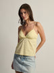 HARLOW HARLOW DELILAH TANK - YELLOW - Boathouse