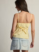 HARLOW HARLOW DELILAH TANK - YELLOW - Boathouse