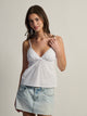 HARLOW DELILAH TANK TOP - WHITE