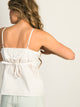 HARLOW HARLOW DELILAH TANK TOP - WHITE - Boathouse