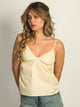 HARLOW HARLOW DELILAH TANK TOP - YELLOW - Boathouse