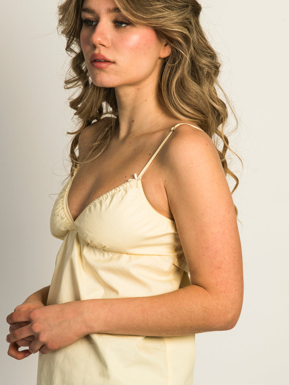 HARLOW DELILAH TANK TOP - YELLOW