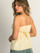 HARLOW HARLOW DELILAH TANK TOP - YELLOW - Boathouse