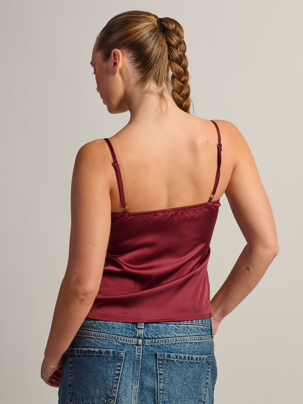 CAMISOLE HARLOW YVONNE - BORDEAUX
